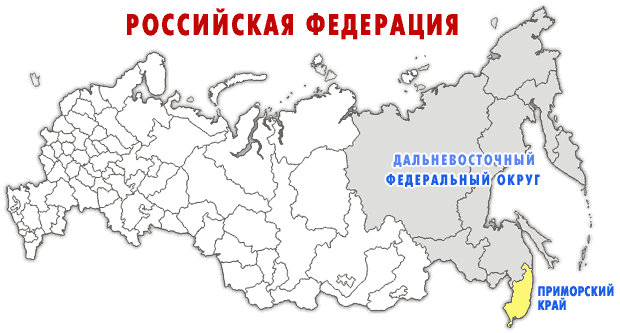 Контурная карта приморского края распечатать